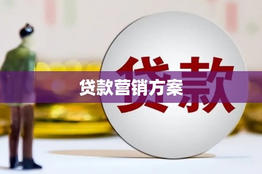 泾河贷款营销方案