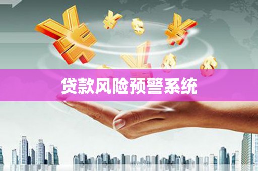 温岭贷款风险预警系统