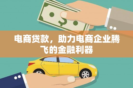 郴州电商贷款，助力电商企业腾飞的金融利器