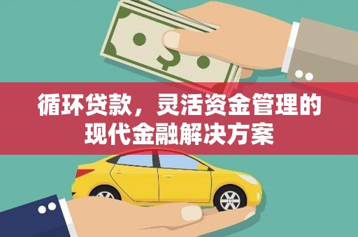 特克斯循环贷款，灵活资金管理的现代金融解决方案