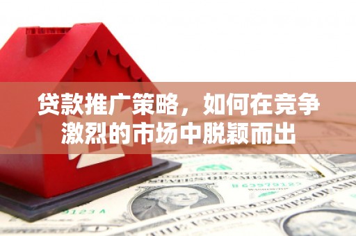 海东贷款推广策略，如何在竞争激烈的市场中脱颖而出