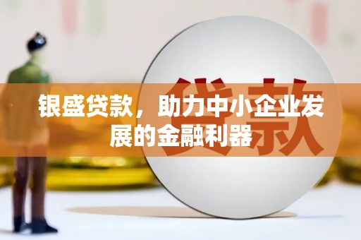 礼县银盛贷款，助力中小企业发展的金融利器
