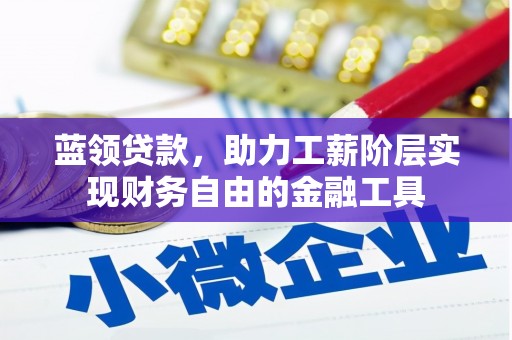 玉树蓝领贷款，助力工薪阶层实现财务自由的金融工具