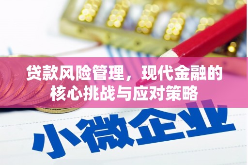 叙永贷款风险管理，现代金融的核心挑战与应对策略