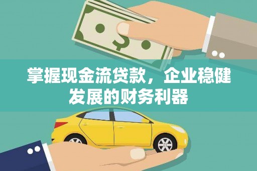桃江掌握现金流贷款，企业稳健发展的财务利器
