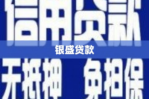 黄平银盛贷款