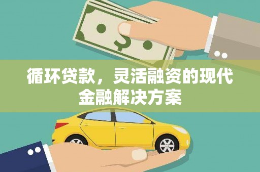 镇康循环贷款，灵活融资的现代金融解决方案