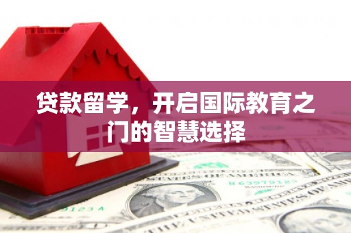 丹寨贷款留学，开启国际教育之门的智慧选择