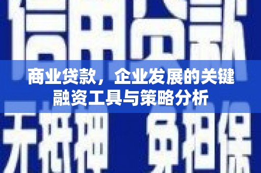 浮梁商业贷款，企业发展的关键融资工具与策略分析