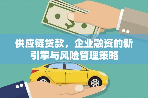 圣方济各堂区供应链贷款，企业融资的新引擎与风险管理策略