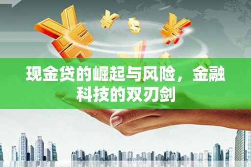乐昌现金贷的崛起与风险，金融科技的双刃剑