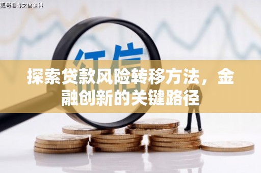 图木舒克探索贷款风险转移方法，金融创新的关键路径