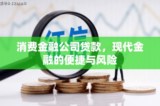 坦洲消费金融公司贷款，现代金融的便捷与风险