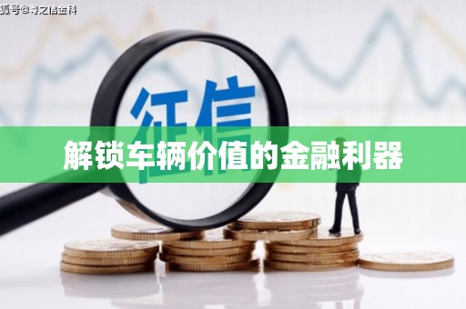 树林解锁车辆价值的金融利器