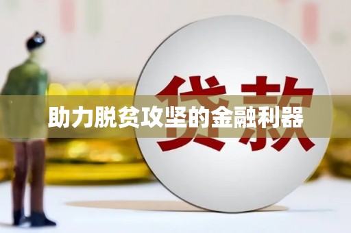 宁夏助力脱贫攻坚的金融利器